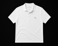 Camisa Polo Branca Old Gold – Piquet Premium com Monograma OG